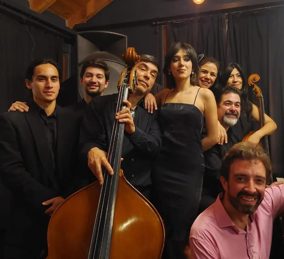 Detalle de la orquesta